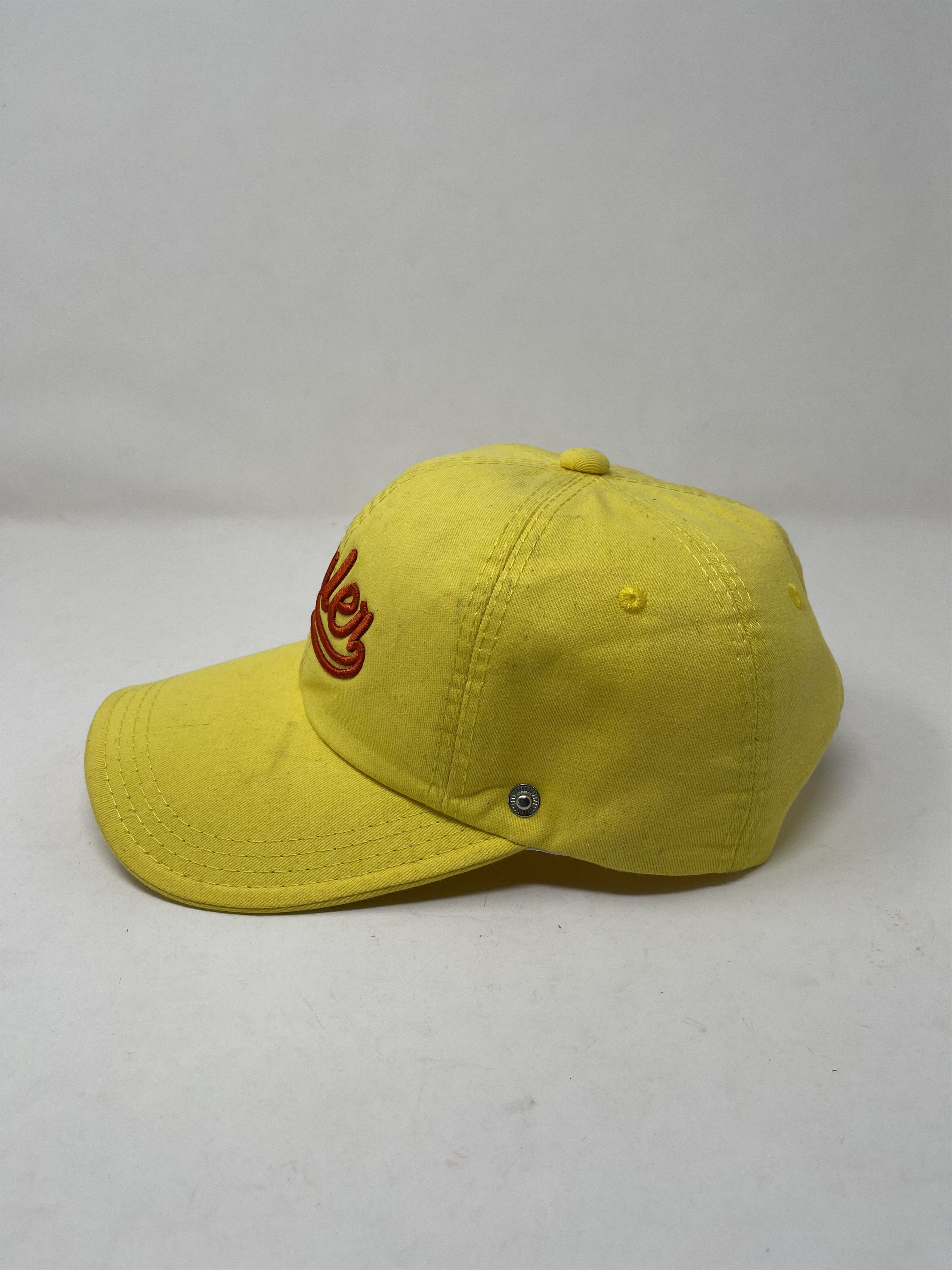 Hat Club Ruler Yellow Baseball Design cap Size ONE SIZE - 3 Thumbnail