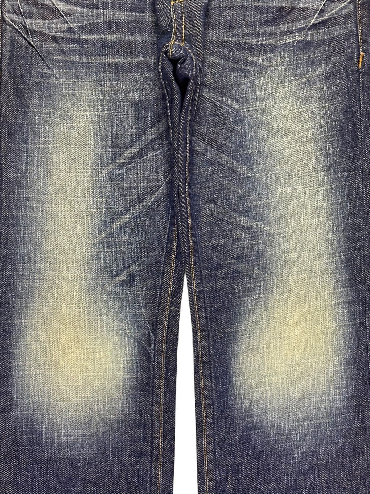 Japanese Brand Vintage Japanese Brand Mud Wash Side Adjuster Loose Jeans Size US 29 - 5 Thumbnail