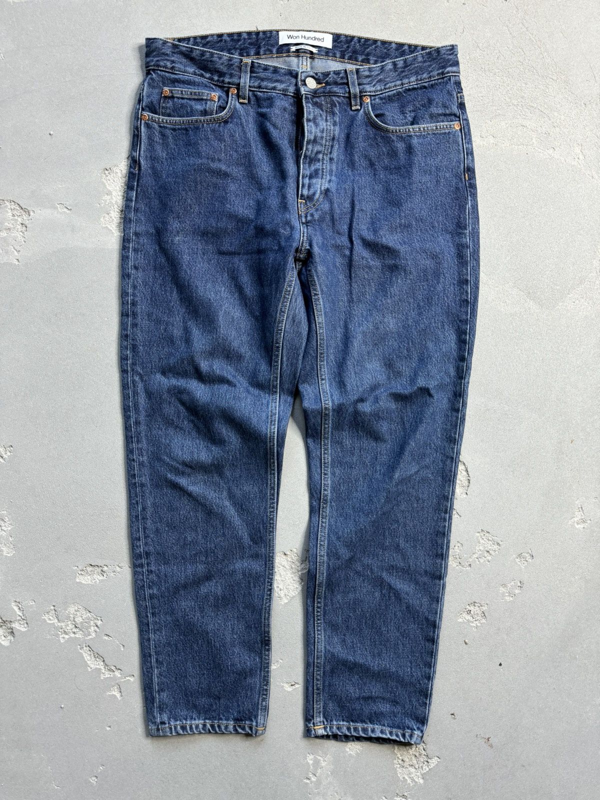 Won Hundred Straight Leg Jeans Size US 32 / EU 48 - 3 Thumbnail