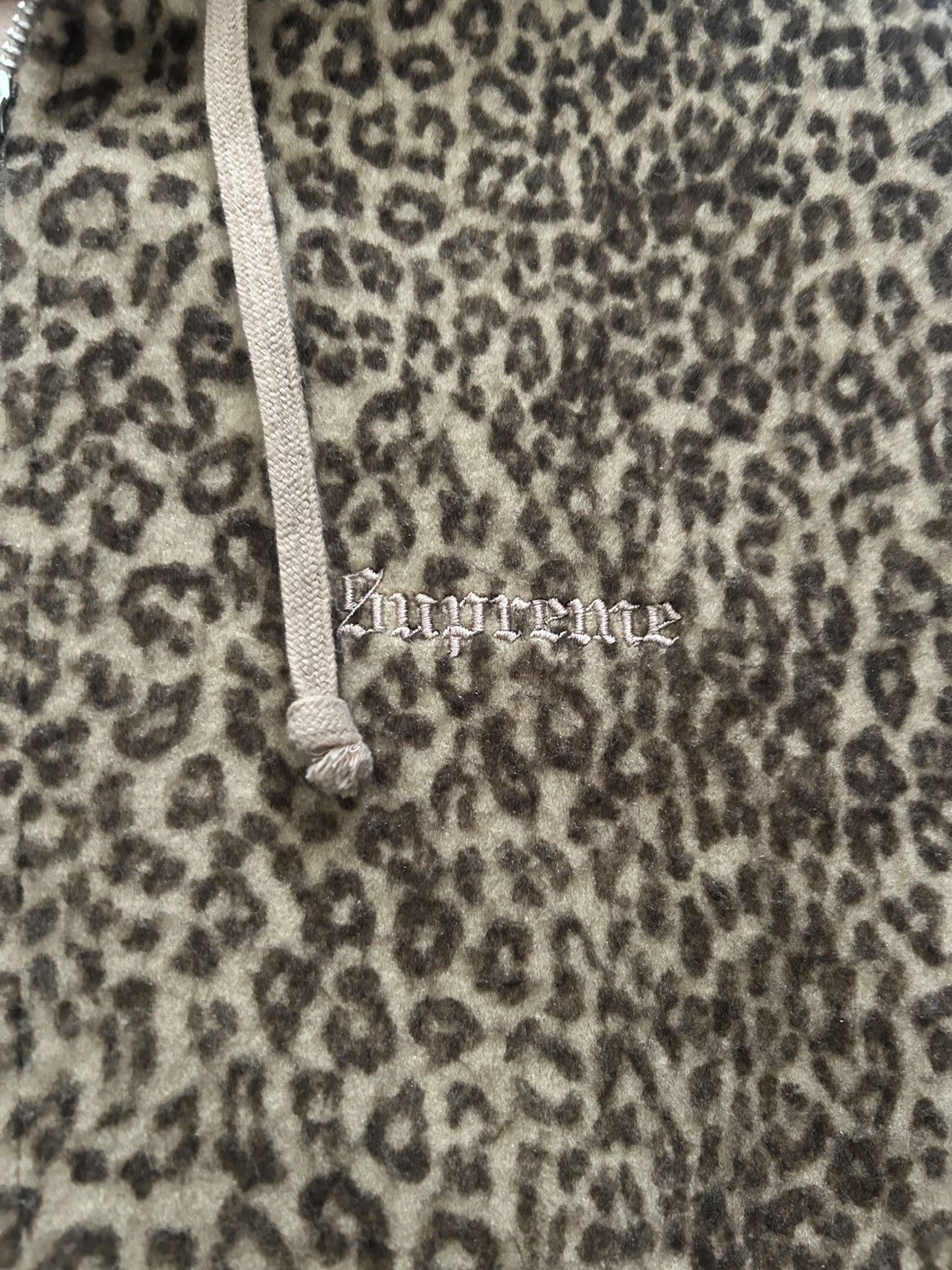 Supreme Supreme Wool Cheetah Zip Up Size US M / EU 48-50 / 2 - 2 Thumbnail