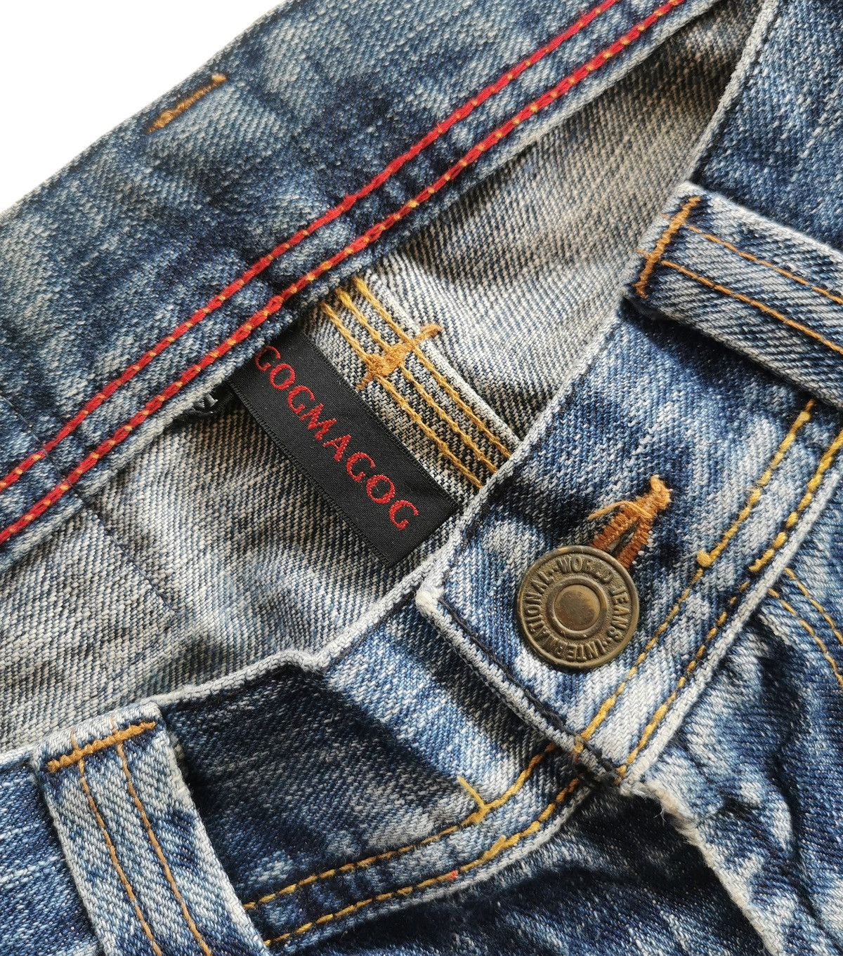 Japanese Brand Avantgarde Gogmagog Studded Jeans Size US 32 / EU 48 - 9 Thumbnail