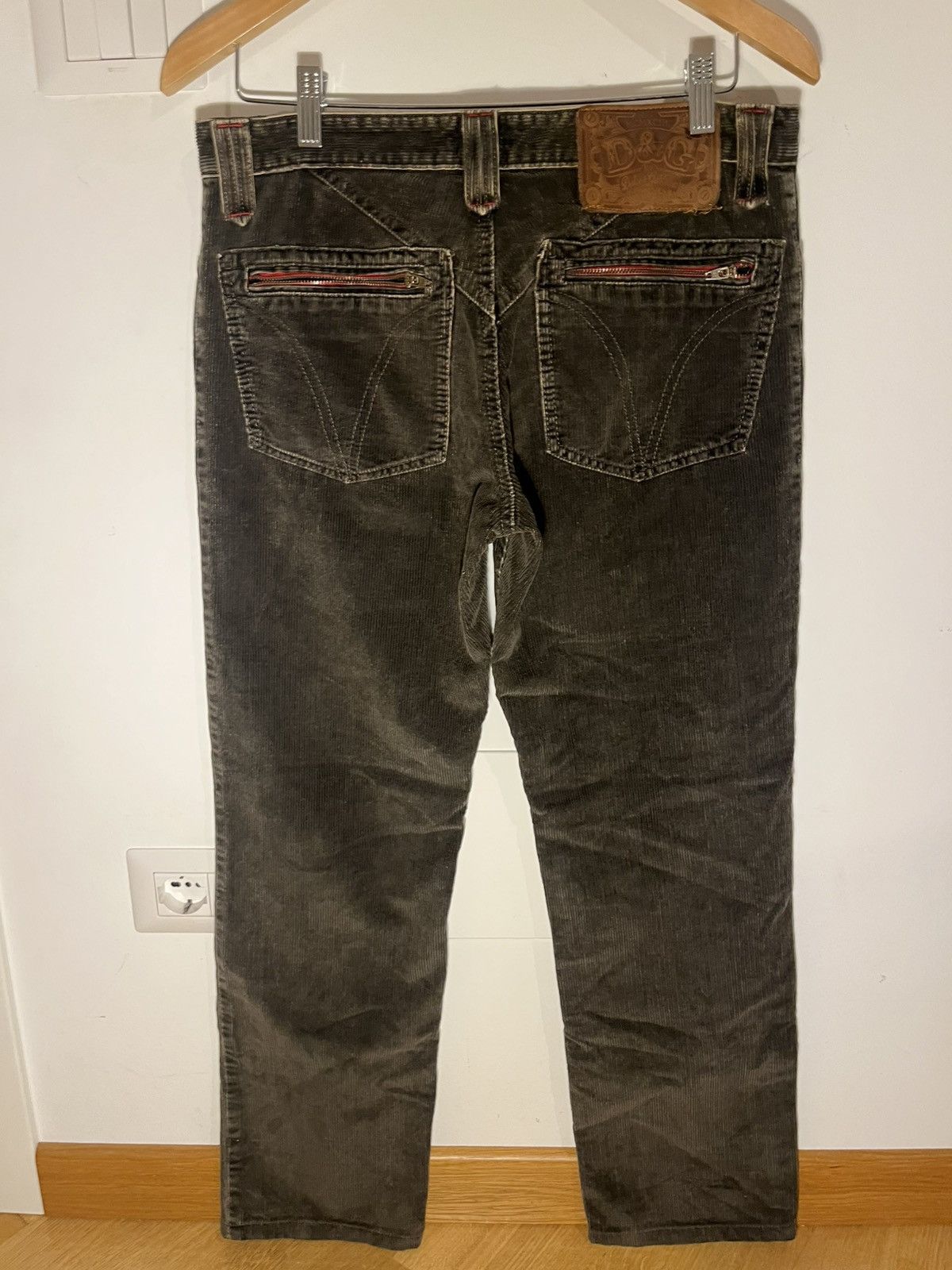 Dolce & Gabbana ARCHIVAL D&G Dolce & Gabbana Corduroy Trousers MCMXCIII IT47 Size US 44 / EU 60 - 6 Thumbnail