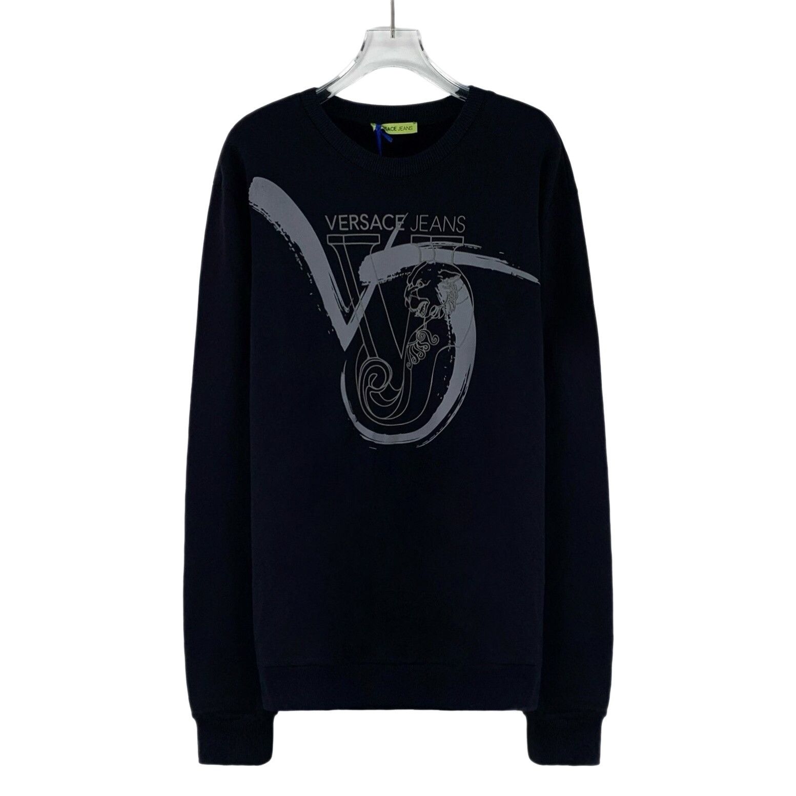 Versace Versace Jeans Logo Print Sweatshirt US M Size US M / EU 48-50 / 2 - 1 Thumbnail