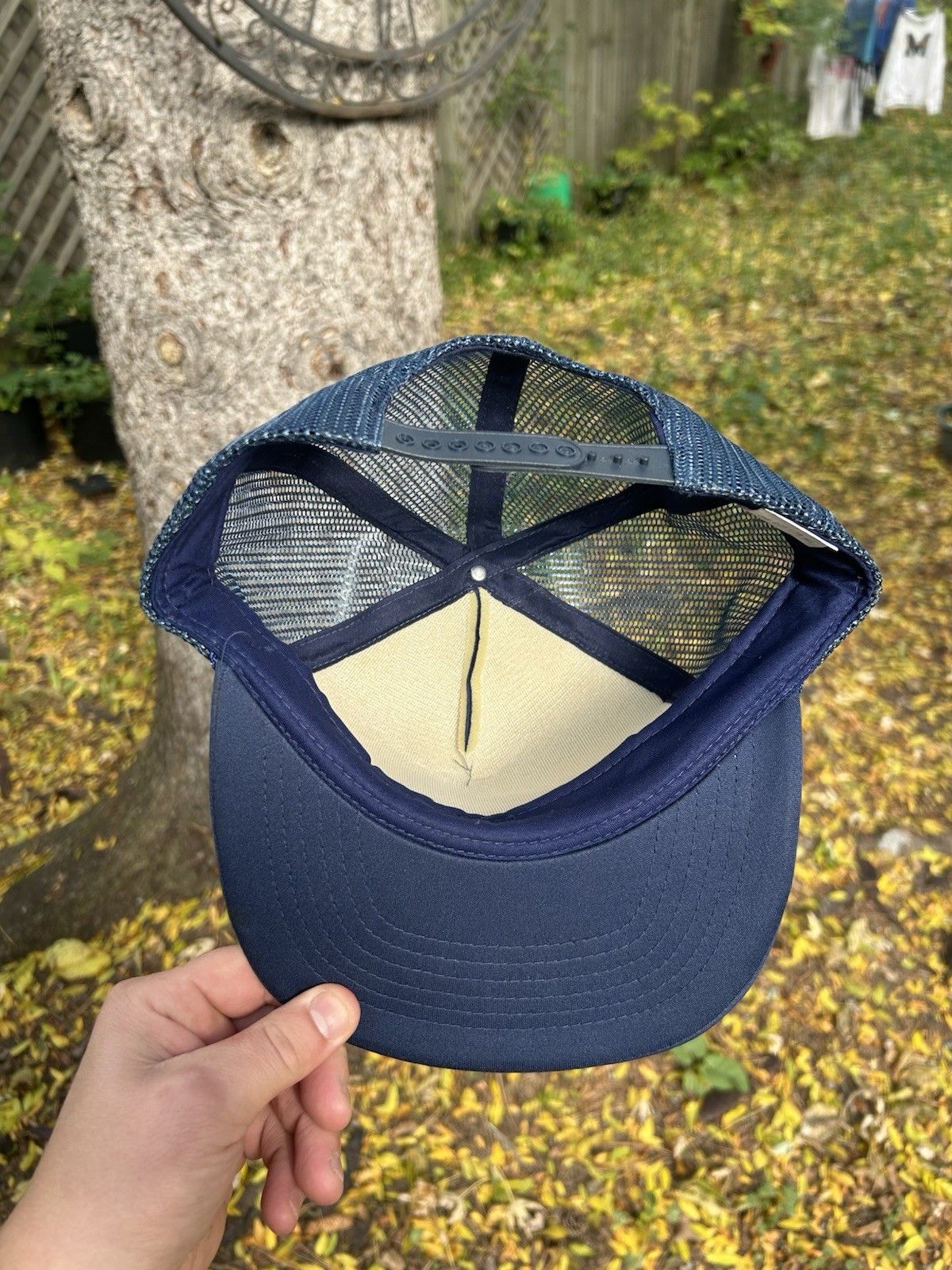 Vintage Vintage trucker hat Wayne’s trucking inc blue snapback Size ONE SIZE - 5 Thumbnail