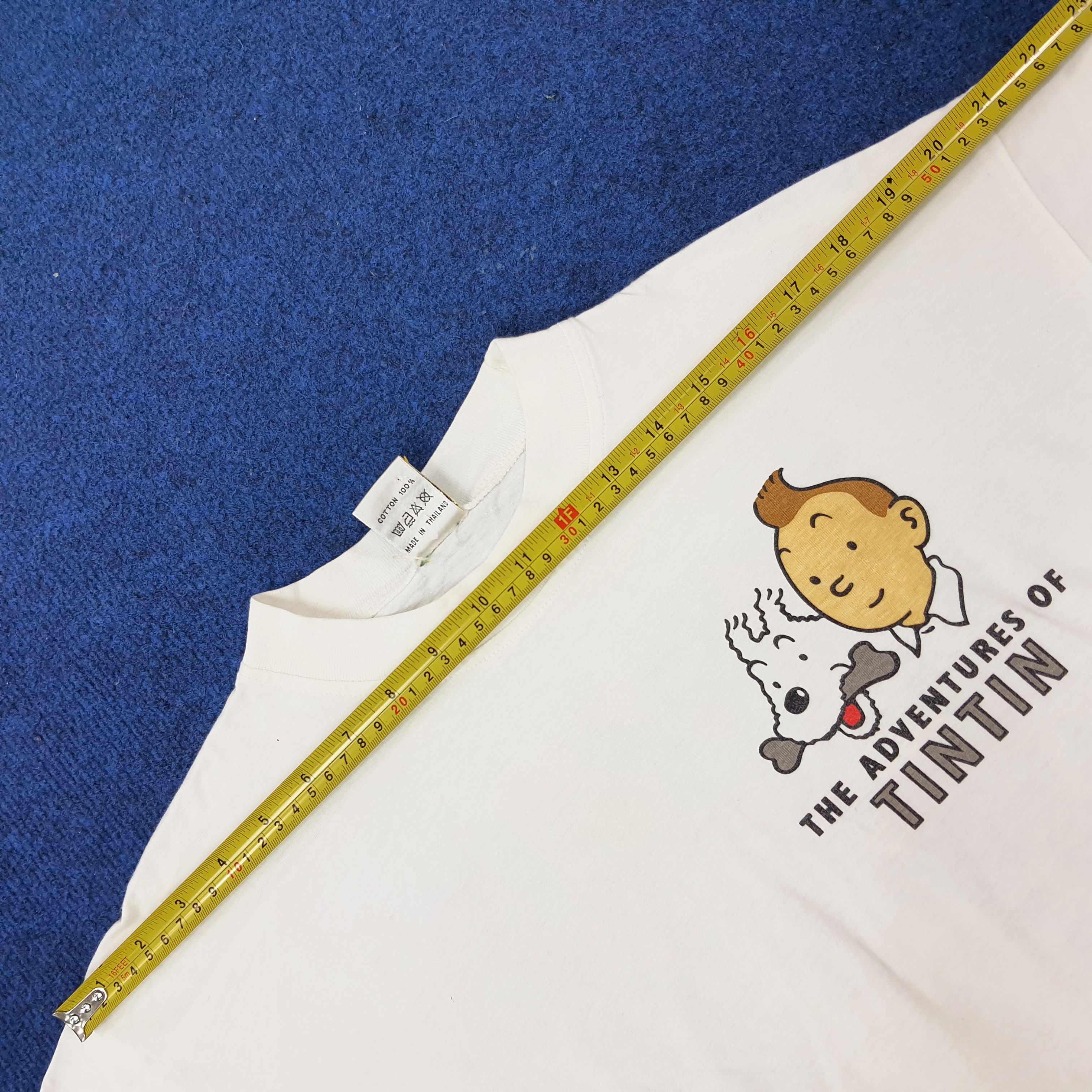 Other Vintage Adventure of TinTin Long Sleeve Tshirt C239N48 Size US L / EU 52-54 / 3 - 8 Thumbnail