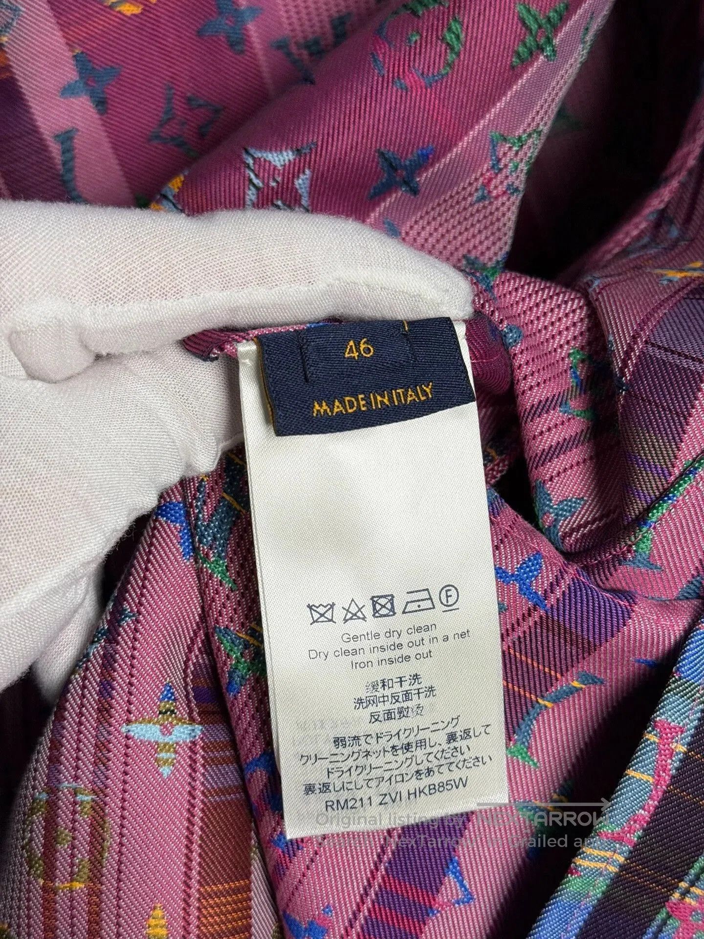 Louis Vuitton colorful checkered hooded jacket by Louis Vuitton. Size US M / EU 48-50 / 2 - 5 Thumbnail