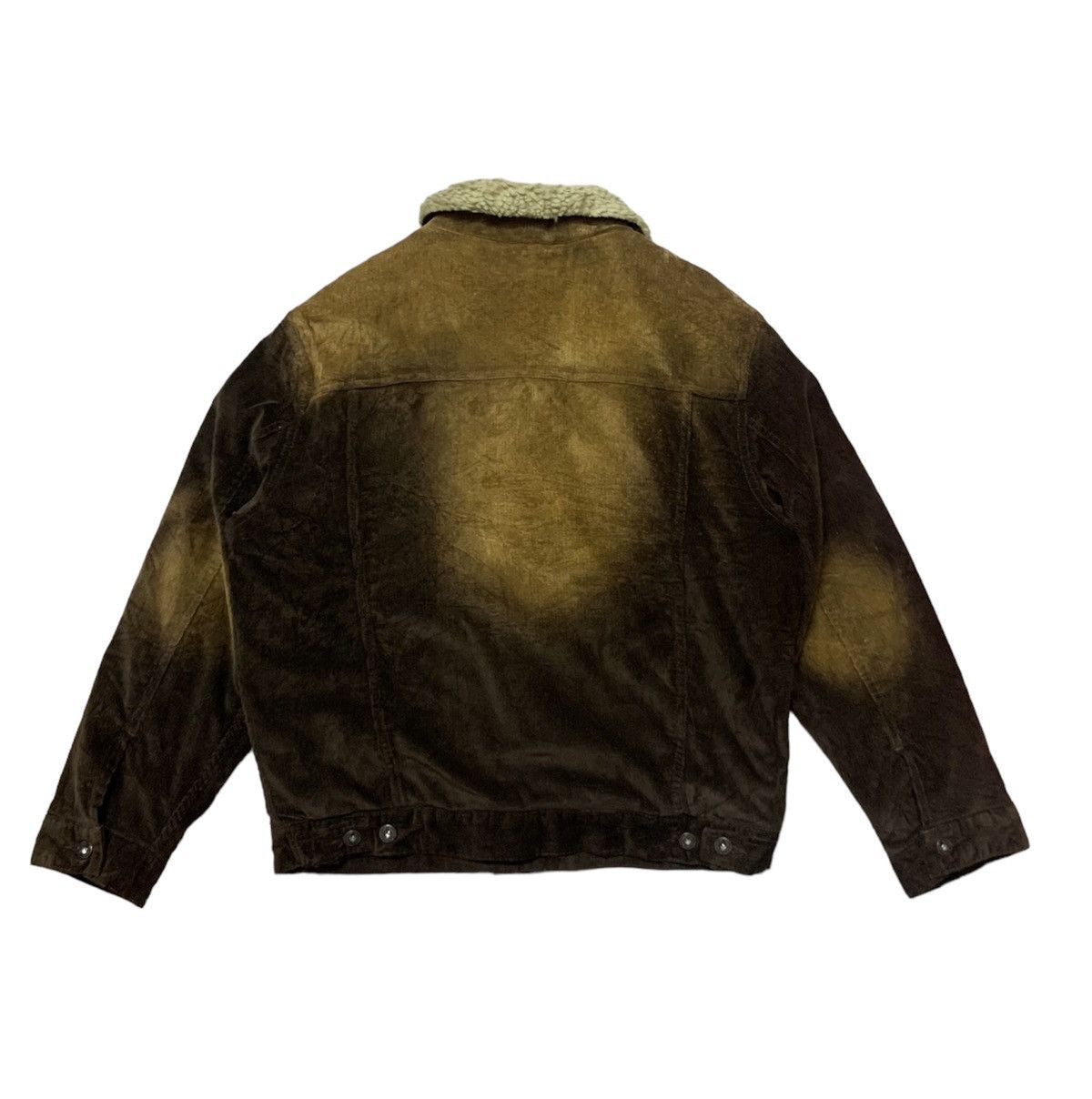 Devilock DEVILOCK Trucker Corduroy Sherpa Sunny Faded Jacket Size US M / EU 48-50 / 2 - 2 Thumbnail