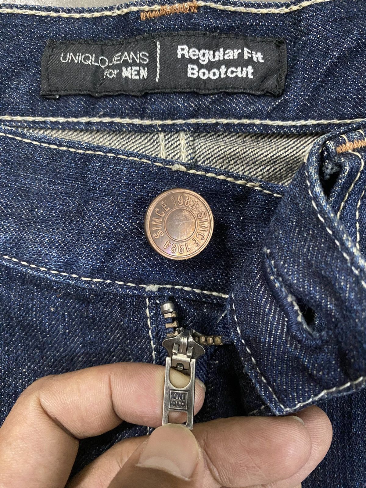 If Six Was Nine × Tornado Mart × Uniqlo Japan Uniqlo Jeans Regular Fit Bootcut Flared @266 Size US 32 / EU 48 - 11 Thumbnail