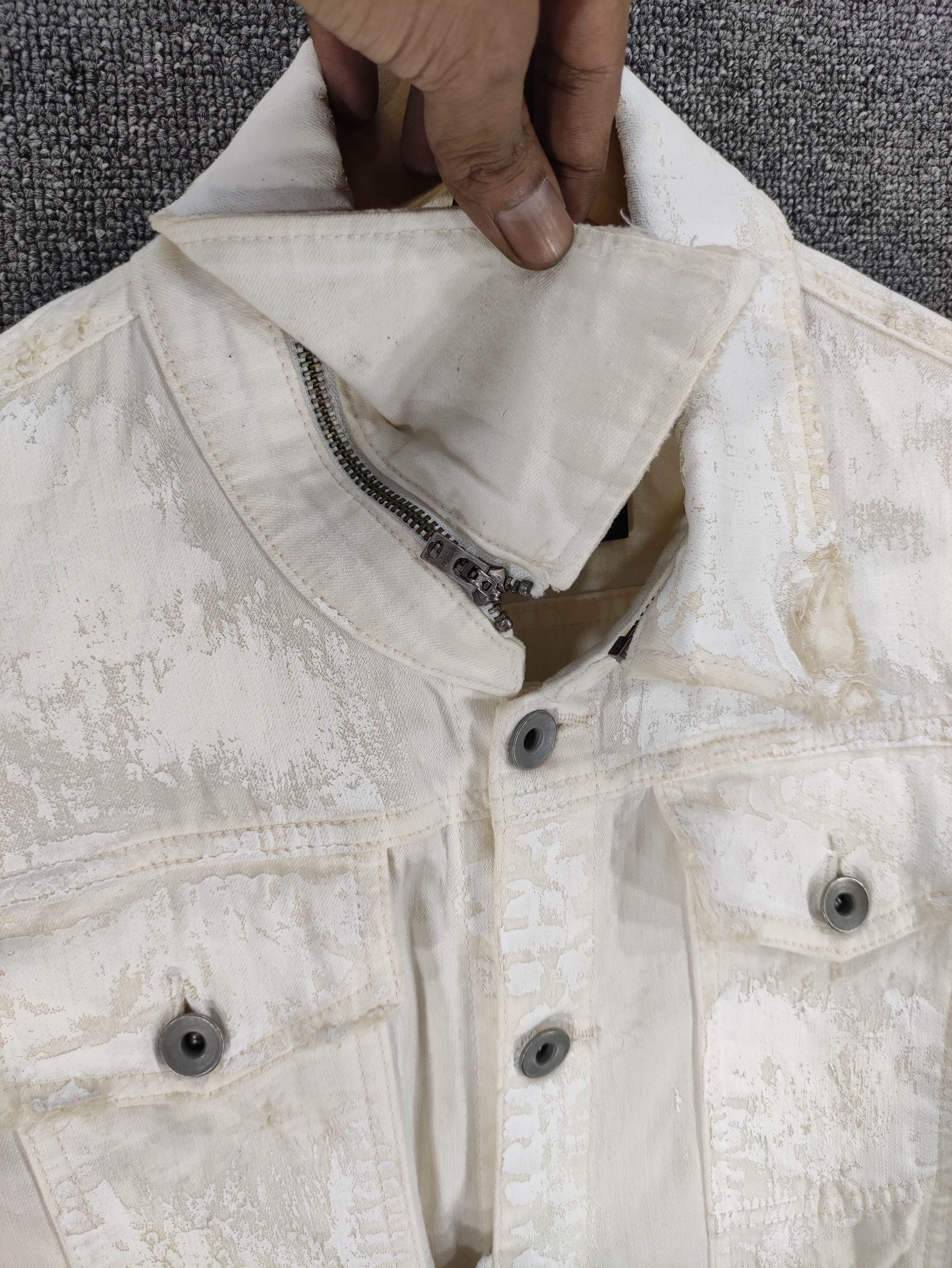 Le Grande Bleu (L.G.B.) Vintage L.G.B Trashed Punk Jacket Size S / US 4 / IT 40 - 6 Thumbnail