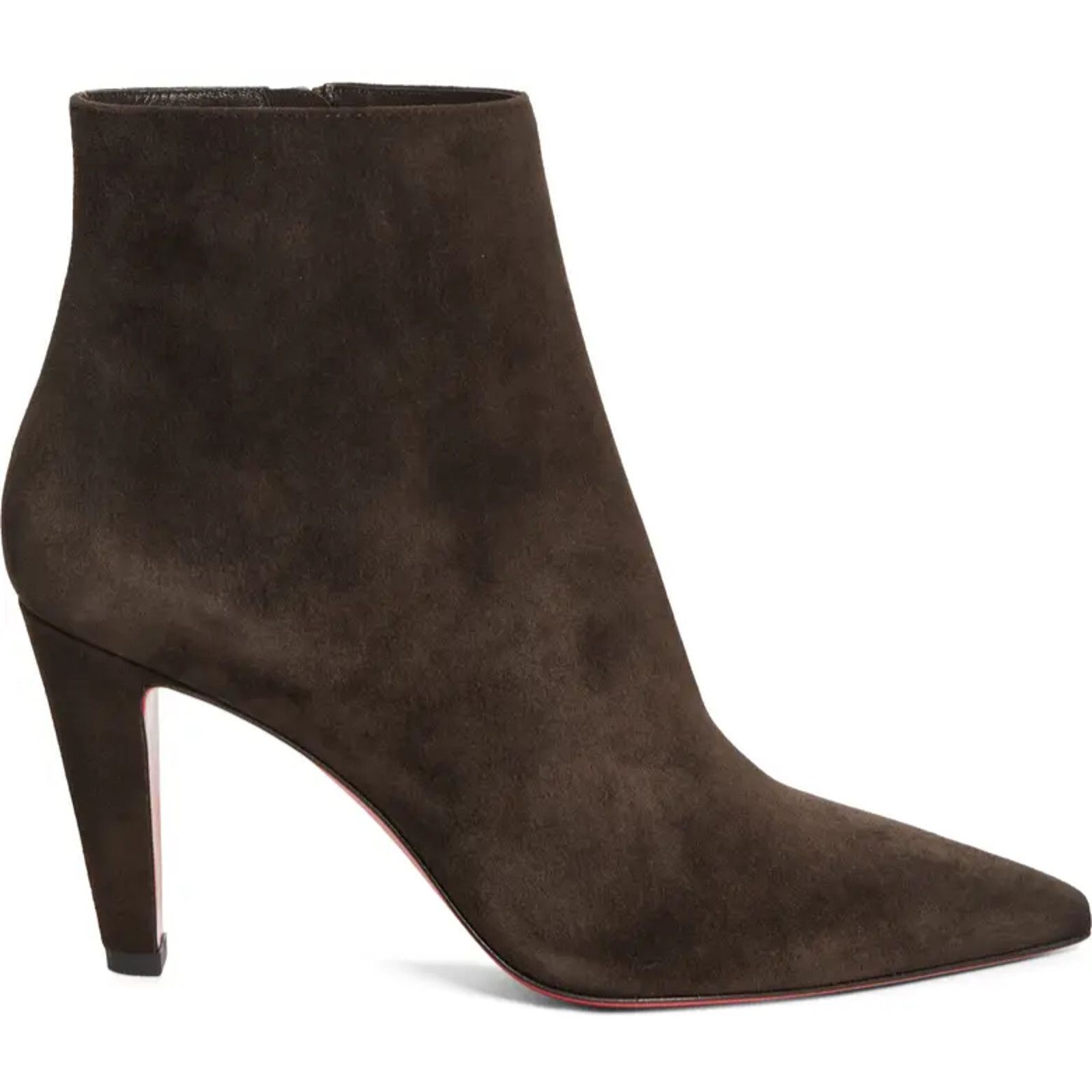 Christian Louboutin Christian Louboutin Vibella Booty Cafe Brown Suede 39 Size US 9 / IT 39 - 3 Thumbnail