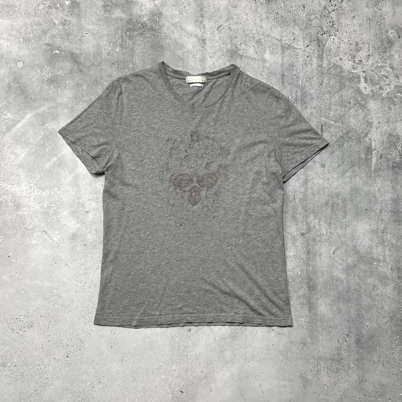 Alexander McQueen Alexander McQueen Skull 2013 T Shirt Gray Size M Size US M / EU 48-50 / 2 - 1 Thumbnail