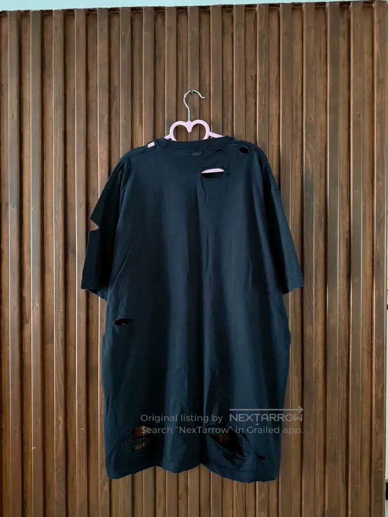 Balenciaga Balenciaga Short Sleeve with Large Rips Size US XXS / EU 40 - 5 Thumbnail
