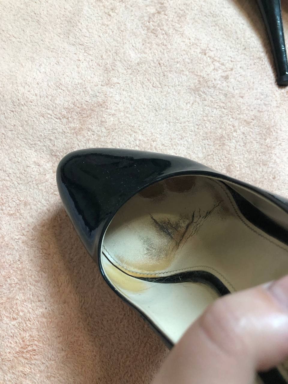 Prada Luxury Prada Patent Leather Black High Heels Size US 8 / IT 38 - 5 Thumbnail