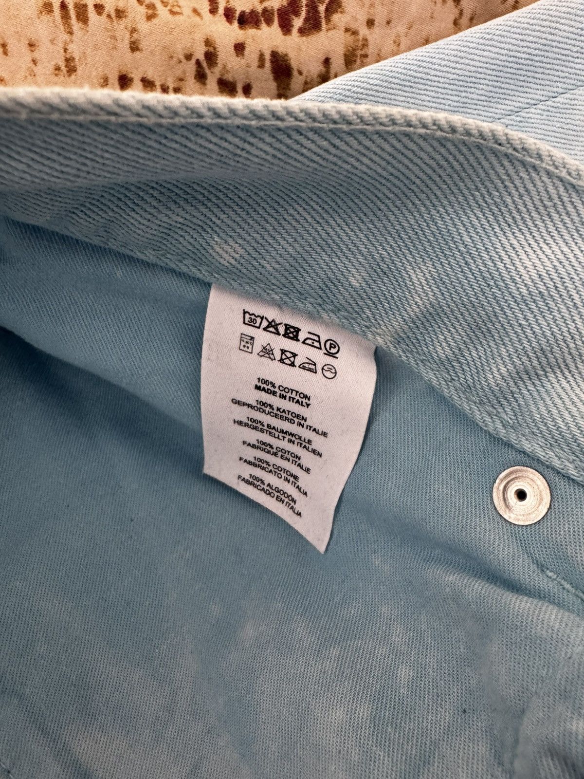 Dries Van Noten Dries Van Noten Light Wash Denim Size US 30 / EU 46 - 5 Thumbnail