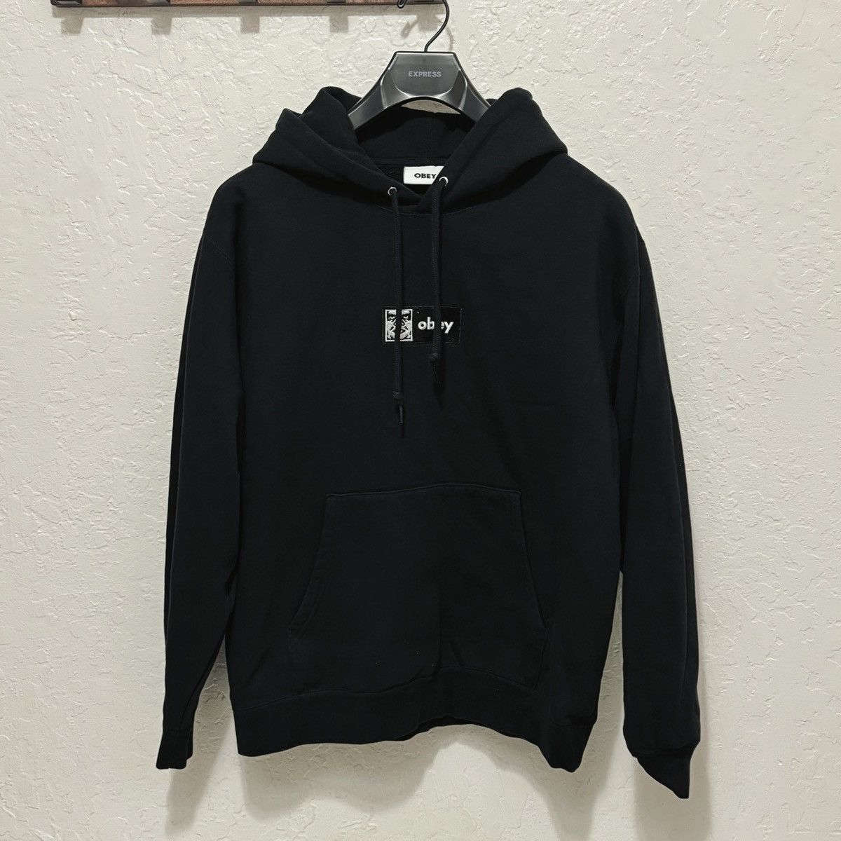 Obey Obey Icon Patch Embroidered Hoodie Black M Size US M / EU 48-50 / 2 - 1 Thumbnail