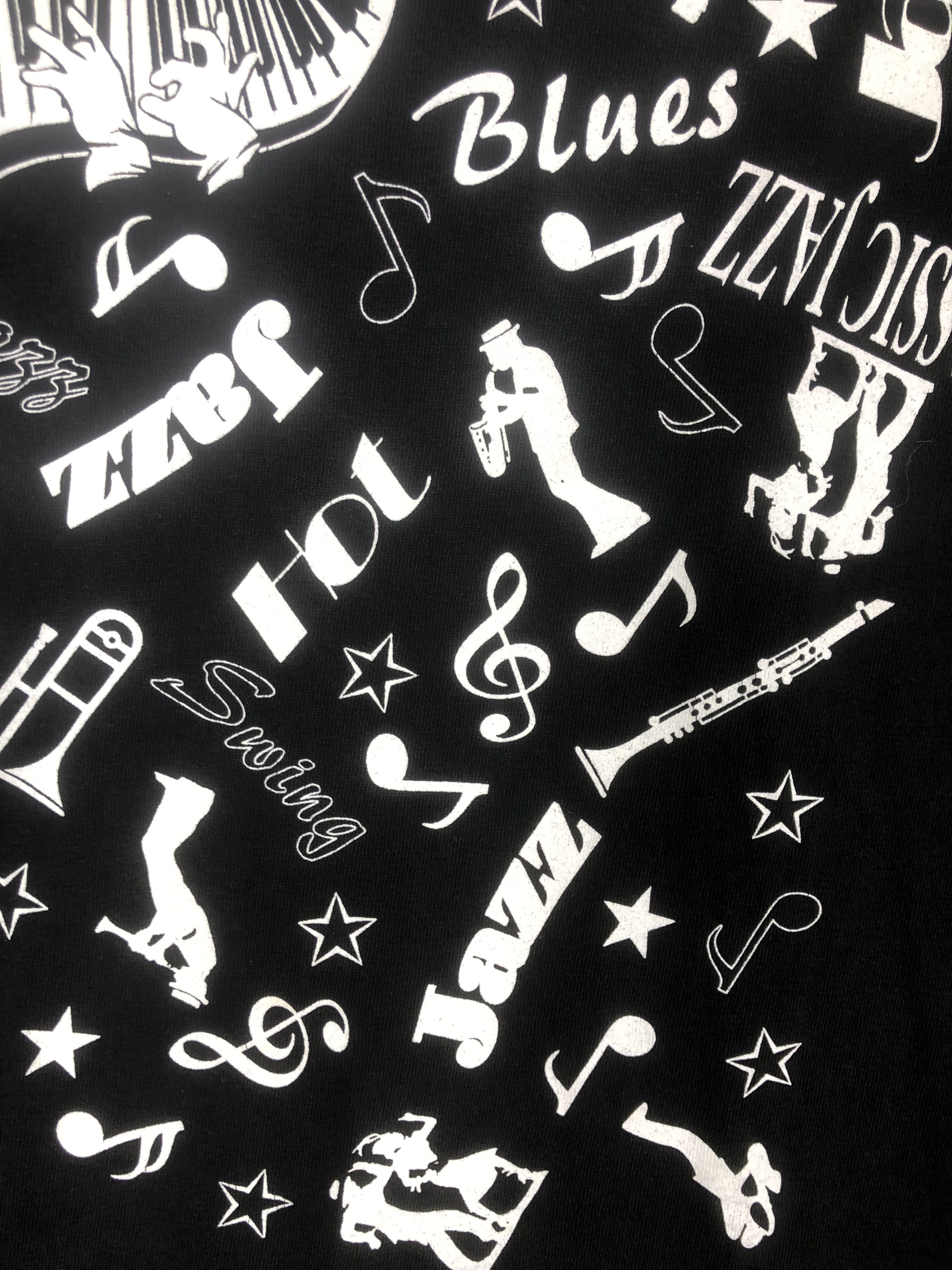 Vintage Vintage 90s Jazz And Blues Musical Tee Size US L / EU 52-54 / 3 - 5 Thumbnail
