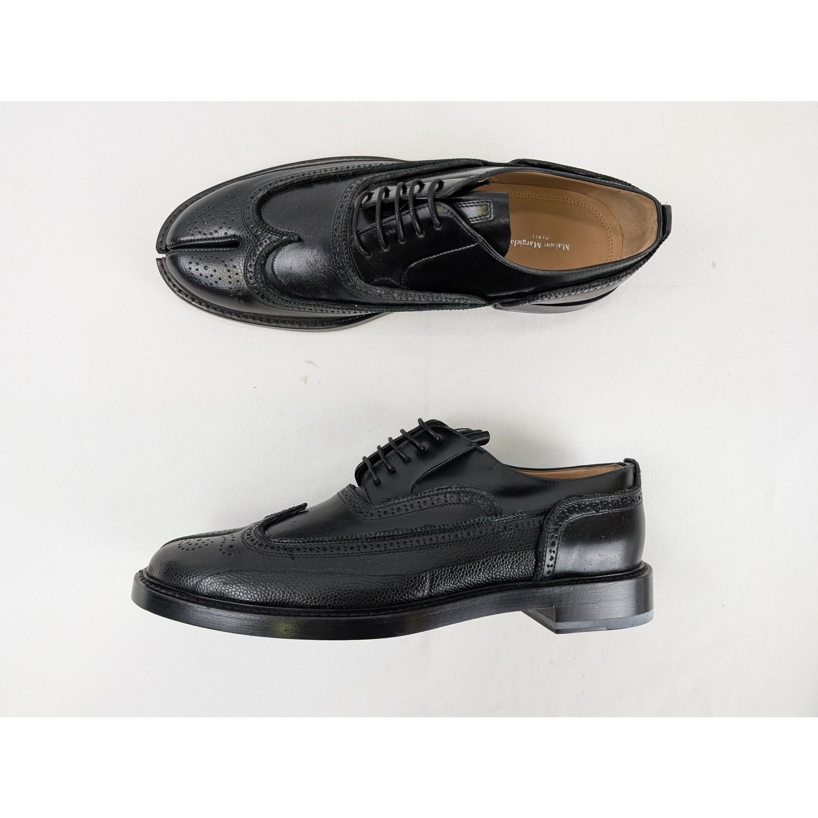 Maison Margiela o1rshd1 MMMKE Tabi Boots in Black Size US 10 / EU 43 - 1 Thumbnail