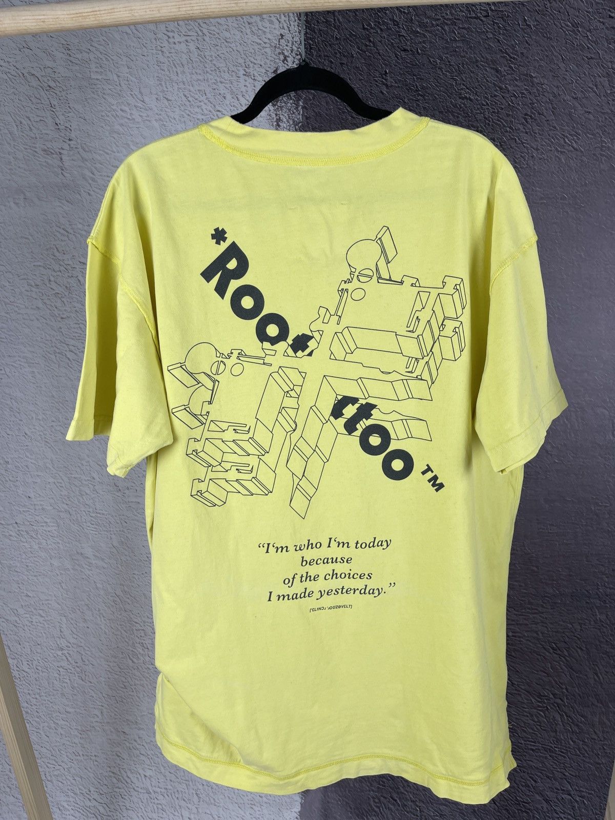 Other Roottattoo vintage yellow oversized tee shirt size XL Size US XL / EU 56 / 4 - 10 Thumbnail