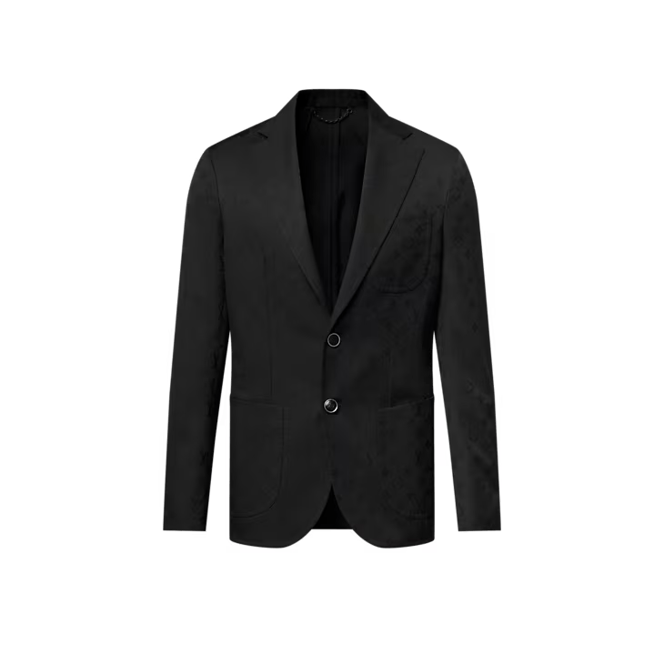Monogram Single-Breasted Napolitana Jacket
