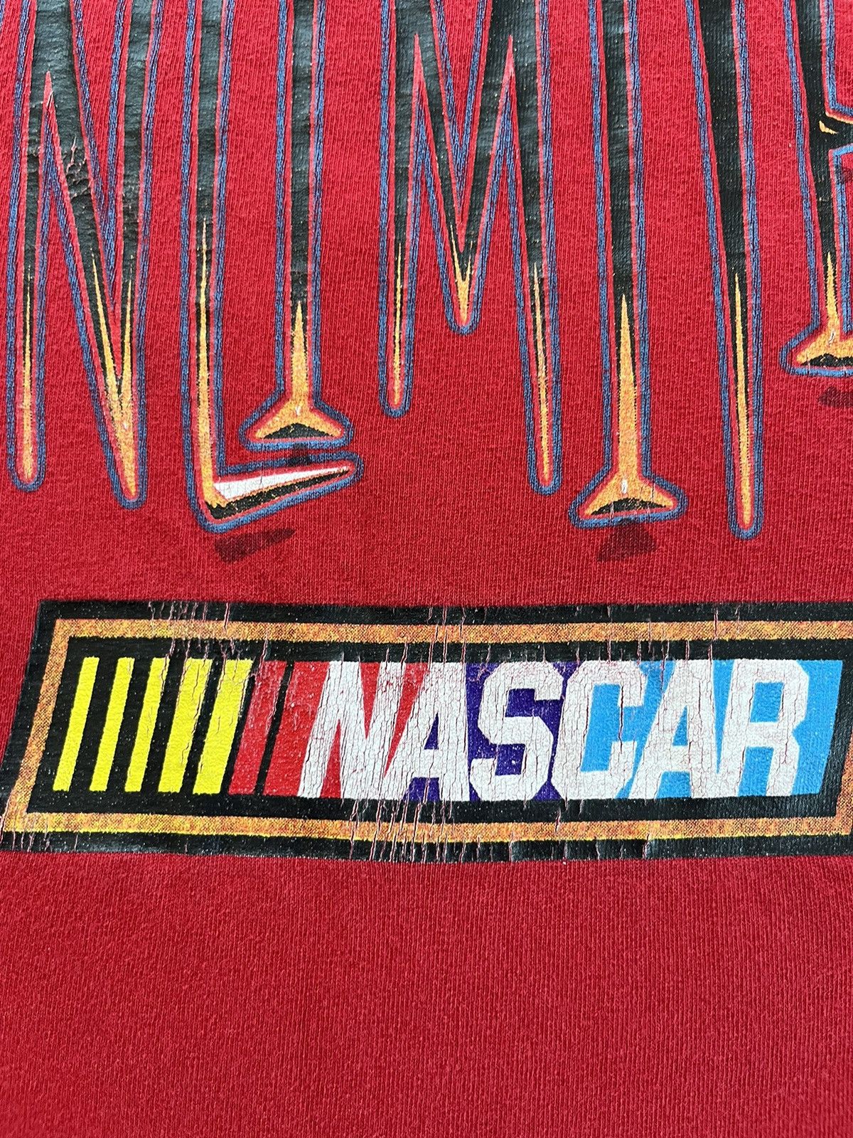 NASCAR × Vintage Vintage 00’s Nascar “Speed Unlimited” T-Shirt Size US XL / EU 56 / 4 - 3 Thumbnail