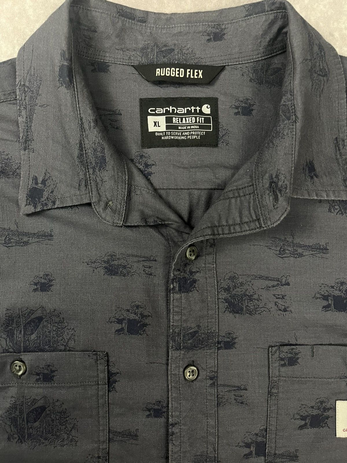 Carhartt Carhartt Relaxed Fit Lightweight Short-Sleeve Shirt XL Size Size US XL / EU 56 / 4 - 3 Thumbnail