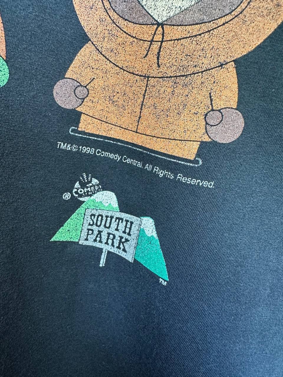 Cartoon Network South Park Vintage 1998 T-Shirt Comedy Central Crew Tee Size US XL / EU 56 / 4 - 9 Thumbnail