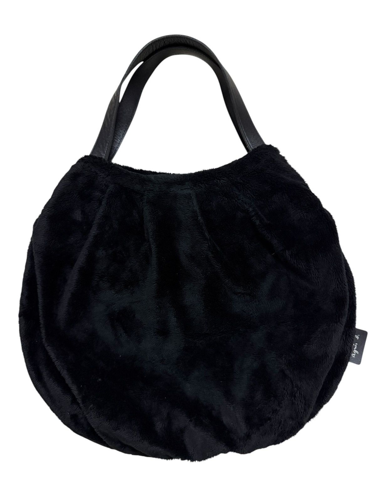 agnes b. Agnes b. Faux Fur Ballon Handbag Size ONE SIZE - 1 Thumbnail