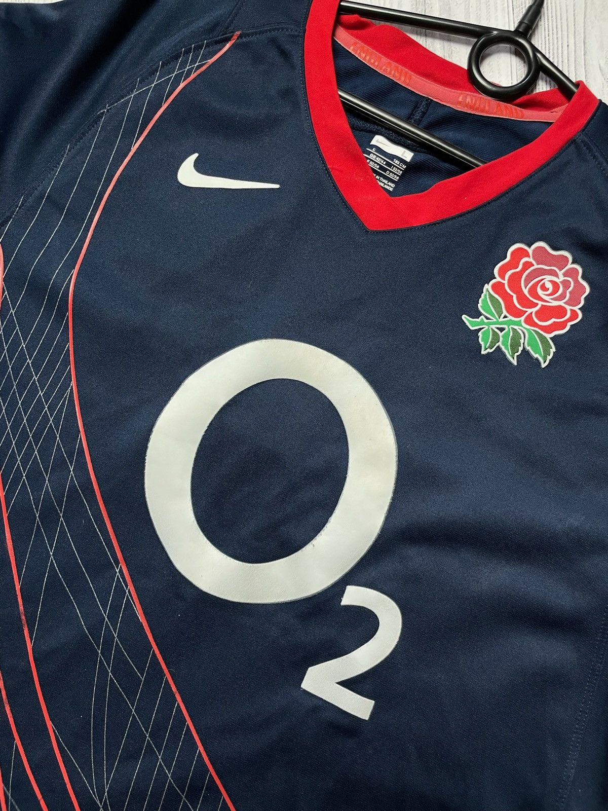 Vintage Vintage Nike England rugby jersey size L logo Size US L / EU 52-54 / 3 - 3 Thumbnail