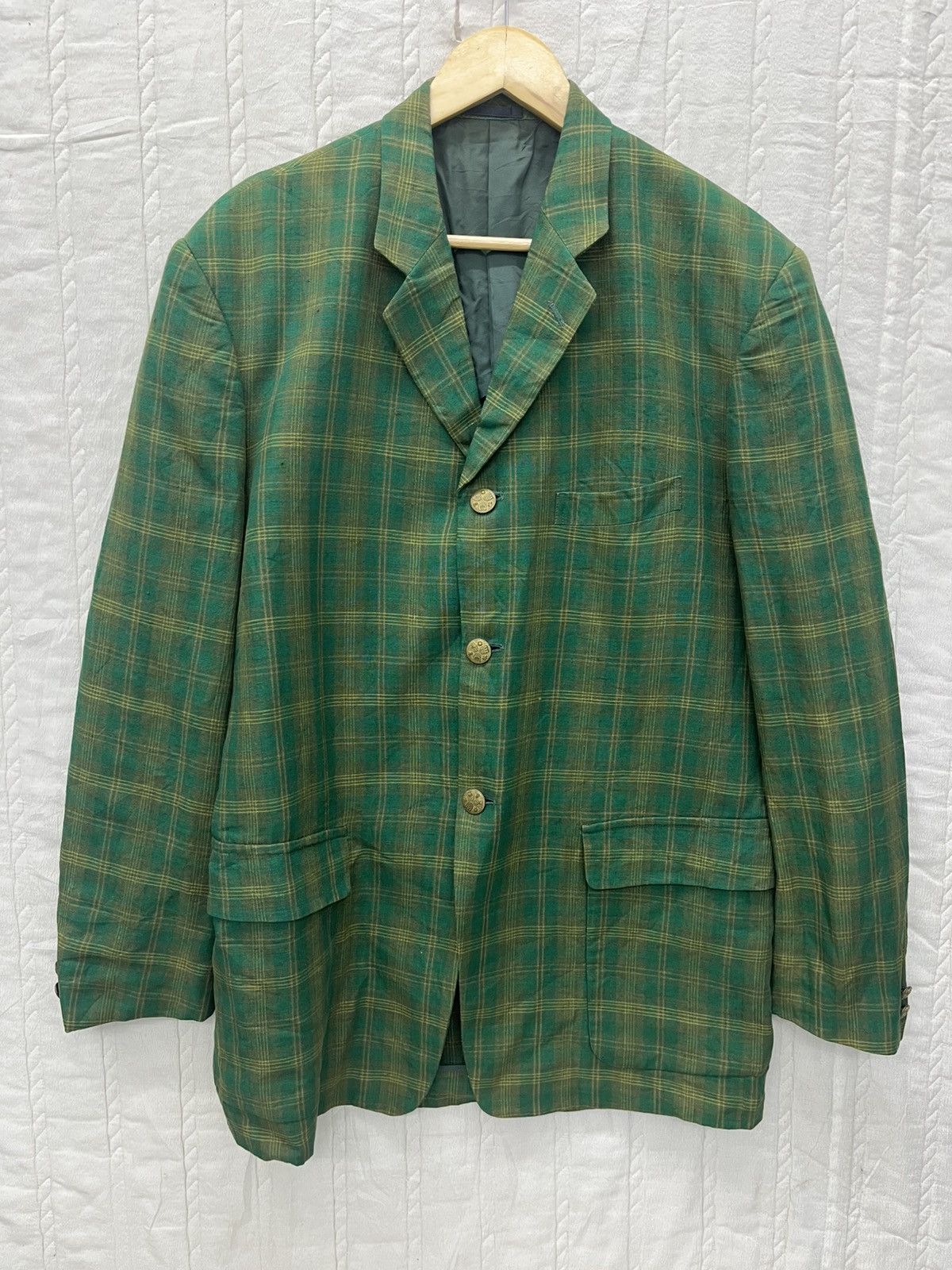PPFM × Vintage ARCHIVE🔥PEYTON PLACE FOR MEN TARTANS BLAZER JACKET Size US L / EU 52-54 / 3 - 1 Thumbnail