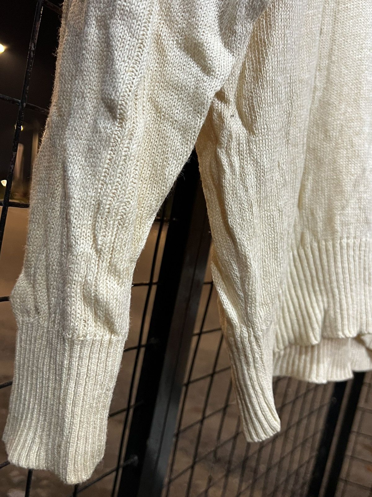 Burberry × Vintage Vintage Burberrys sweater knitwear v neck Size US L / EU 52-54 / 3 - 6 Thumbnail