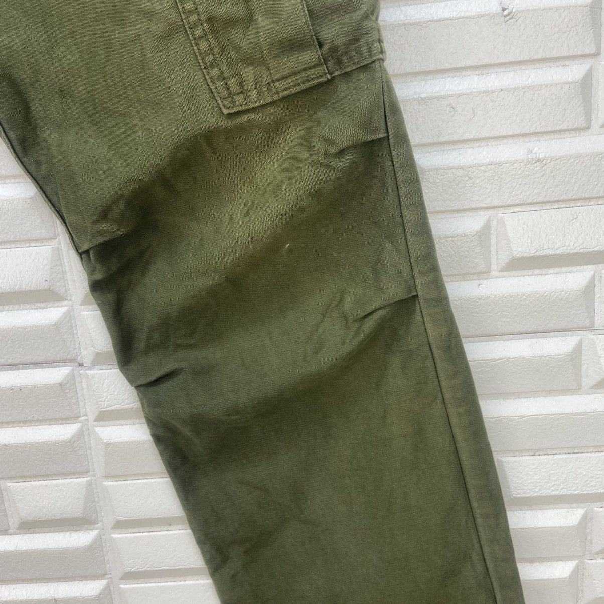 KOJIMA GENES Military Issue M-65 Parachute Bondage Cargo Trousers Size US 31 - 6 Thumbnail