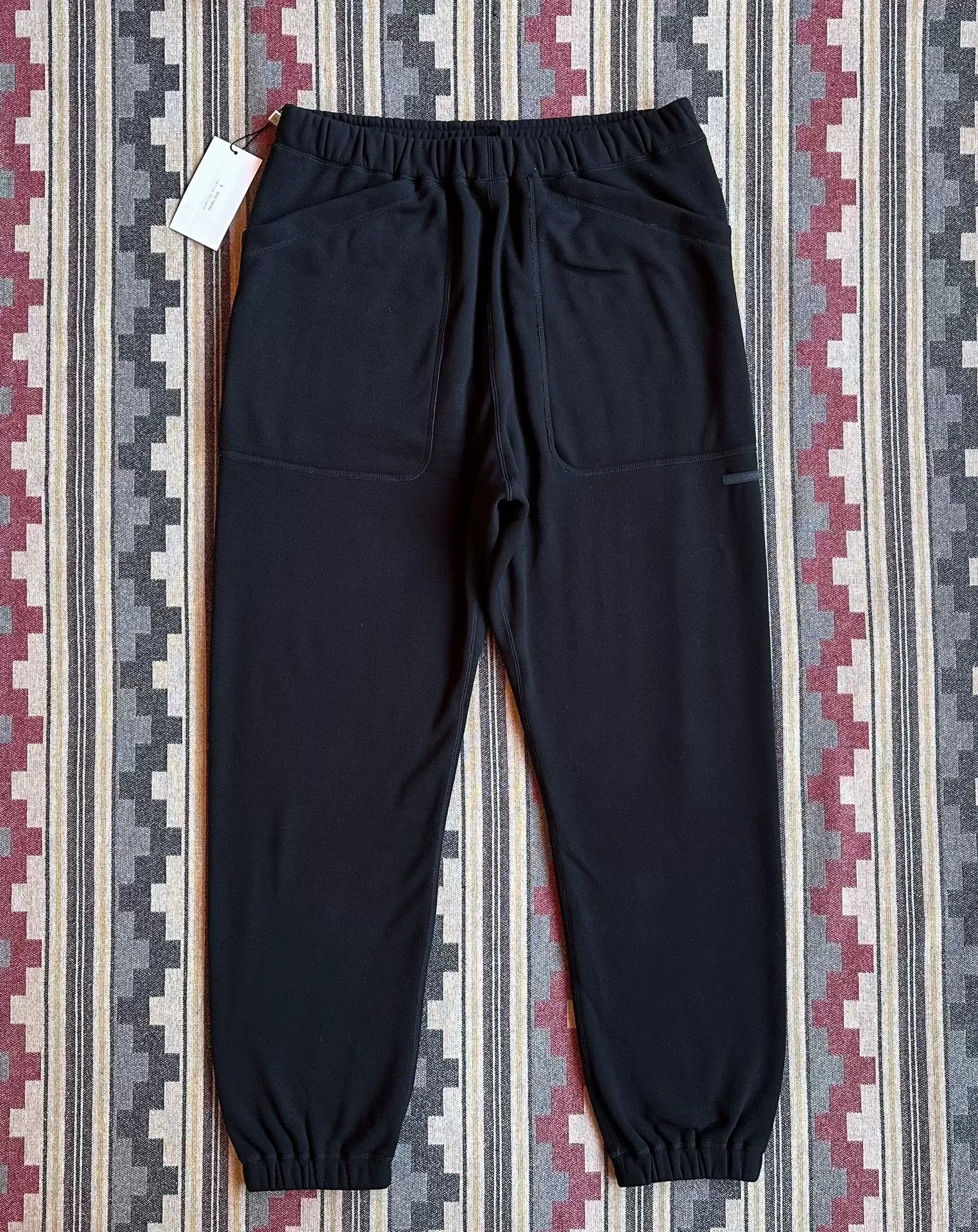 N.Hoolywood n.hoolywood black track pants for men Size US 31 - 1 Thumbnail