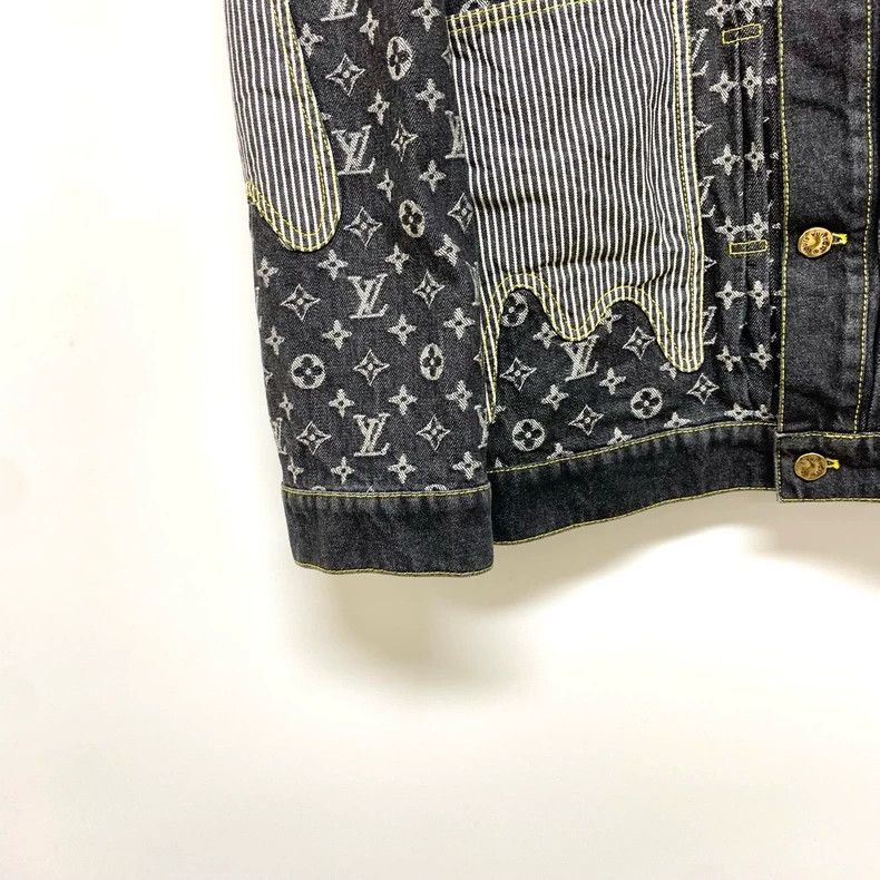 Louis Vuitton Louis Vuitton Nigo Co-branded Denim Jacket Size US L / EU 52-54 / 3 - 5 Thumbnail
