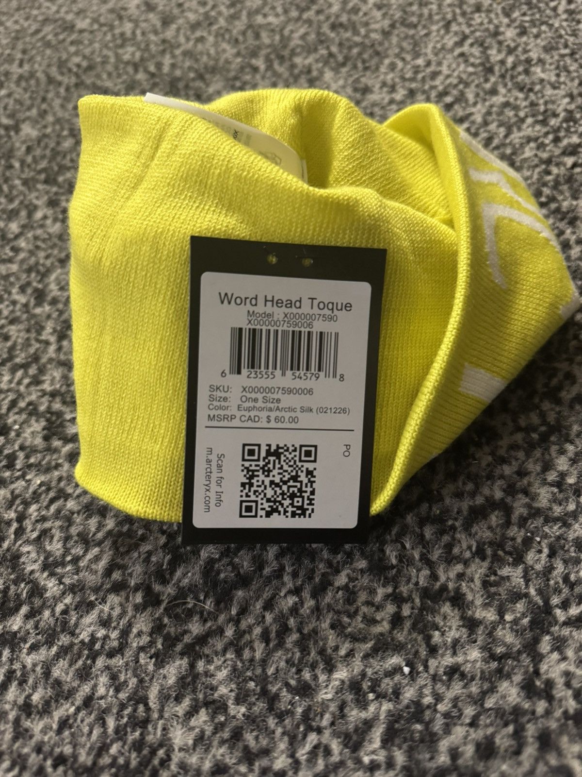 Arc'teryx Arc’teryx word head toque Size ONE SIZE - 3 Thumbnail