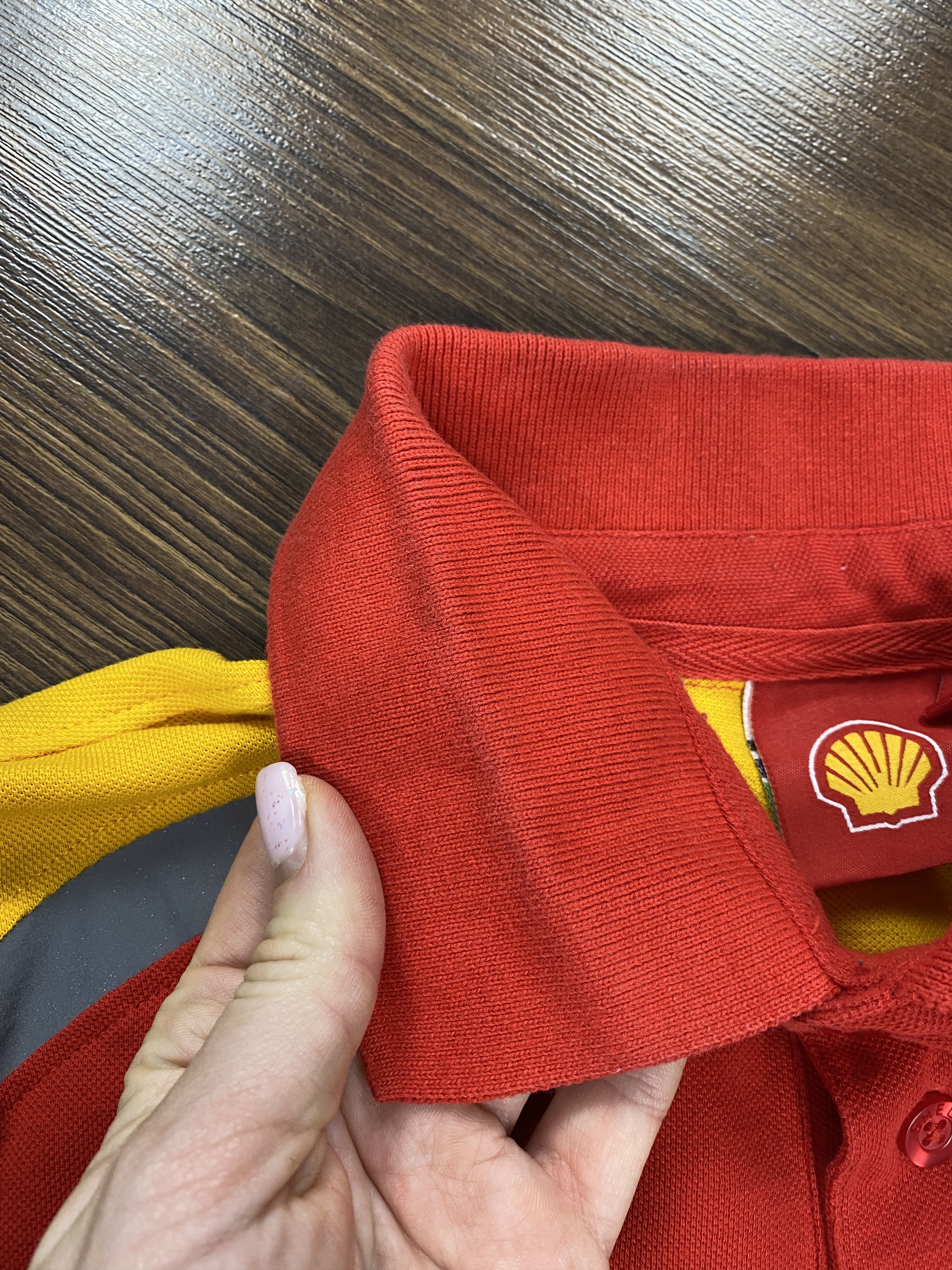 Ferrari Ferrari scuderia vintage Shell polo shirt Size US XL / EU 56 / 4 - 6 Thumbnail