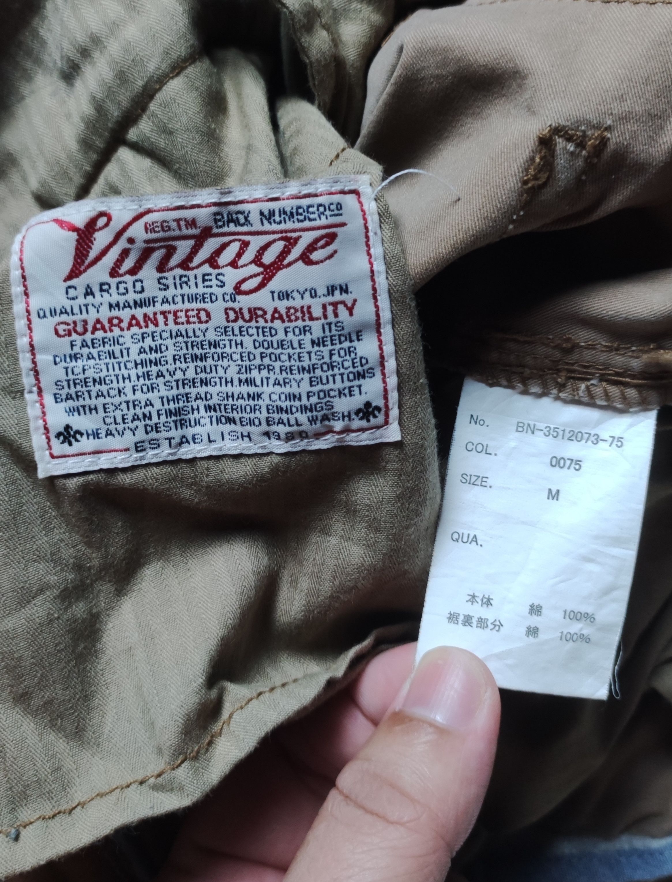 Other Back Number Army Inspired Multipocket Cargo 3/4 Combat Pants Size US 32 / EU 48 - 7 Thumbnail