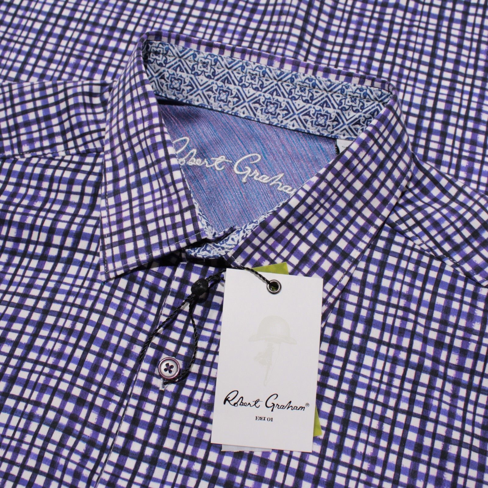 Robert Graham Robert Graham New with tags Shirt Size M US In Purple Size US M / EU 48-50 / 2 - 1 Thumbnail
