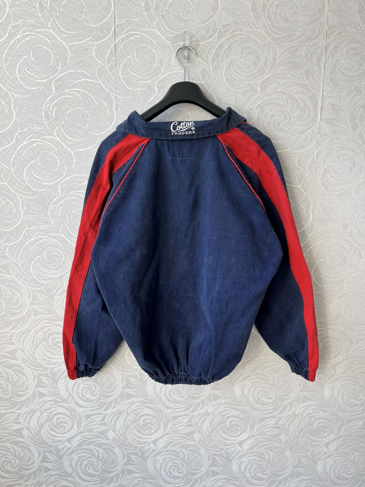 Cotton Traders Cotton Traders Vintage 90s England Rugby Shirt Navy Red XL Size US XL / EU 56 / 4 - 6 Thumbnail