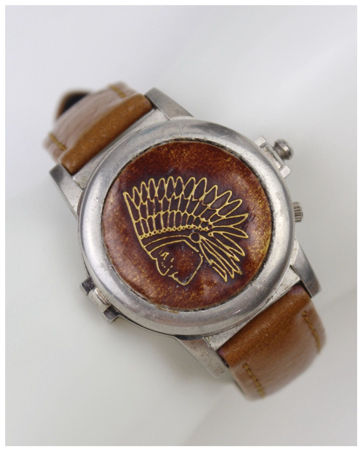 Vintage 2000S TIME EXOTIC JAPAN MOTOR BIKE BOY MIRROR WATCH Size ONE SIZE - 1 Thumbnail