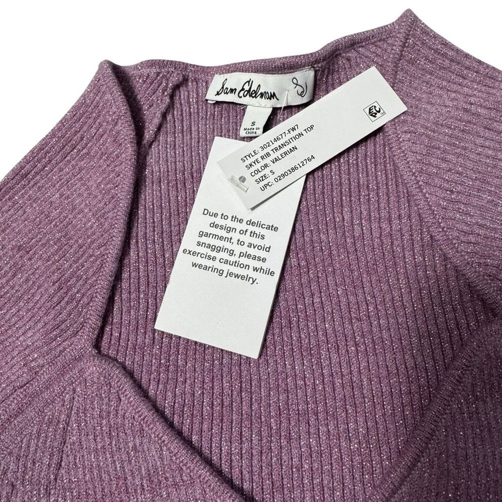 Sam Edelman NWT New Sam Edelman Skye Ribbed Knit Sweetheart Neck Long S Size S / US 4 / IT 40 - 8 Thumbnail