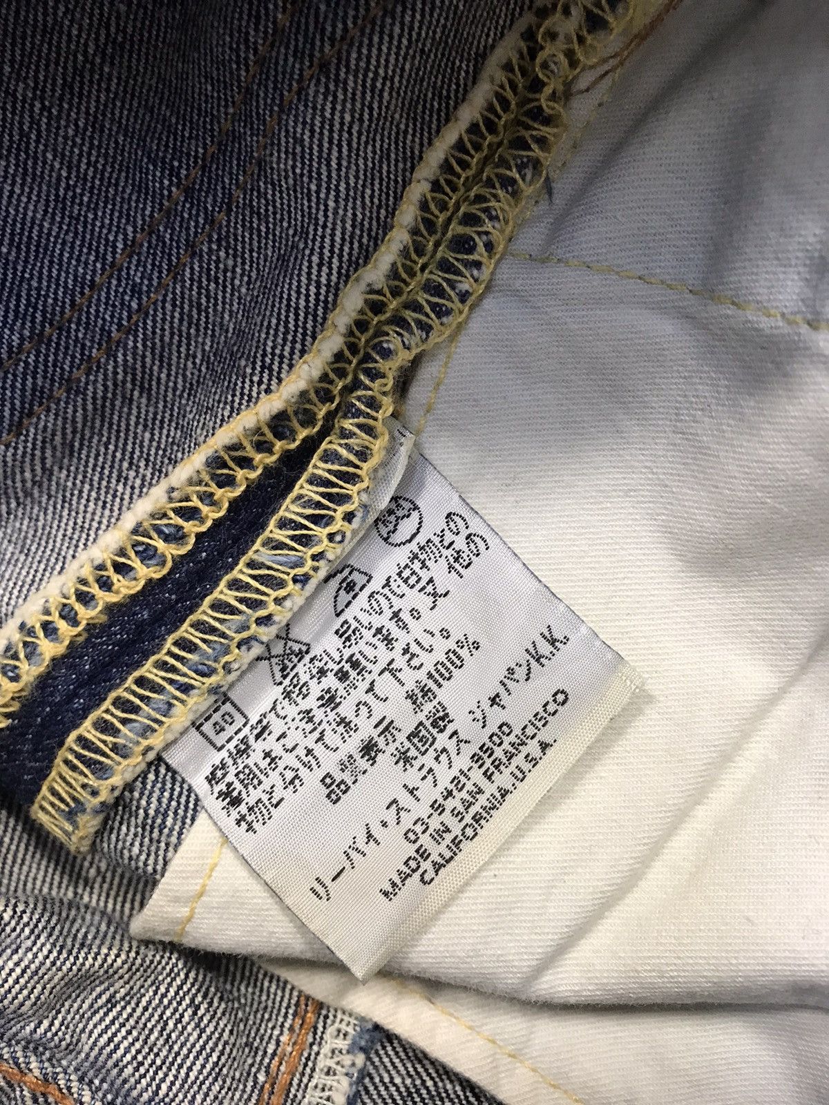 Levi's Vintage Clothing Levi's 90s Lot 517-0217 Indigo Denim Jeans Relaxed Tapered Size US 28 / EU 44 - 9 Thumbnail