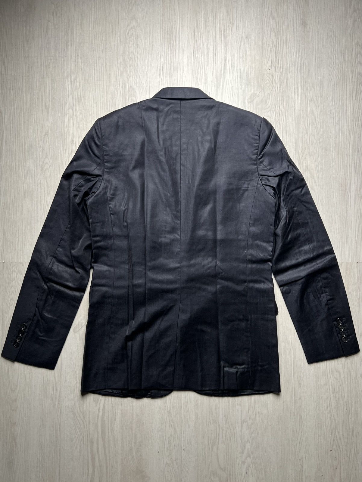 Dior SS07 Dior Hedi Slimane Era Wool Blazer Jacket Size 48S - 3 Thumbnail