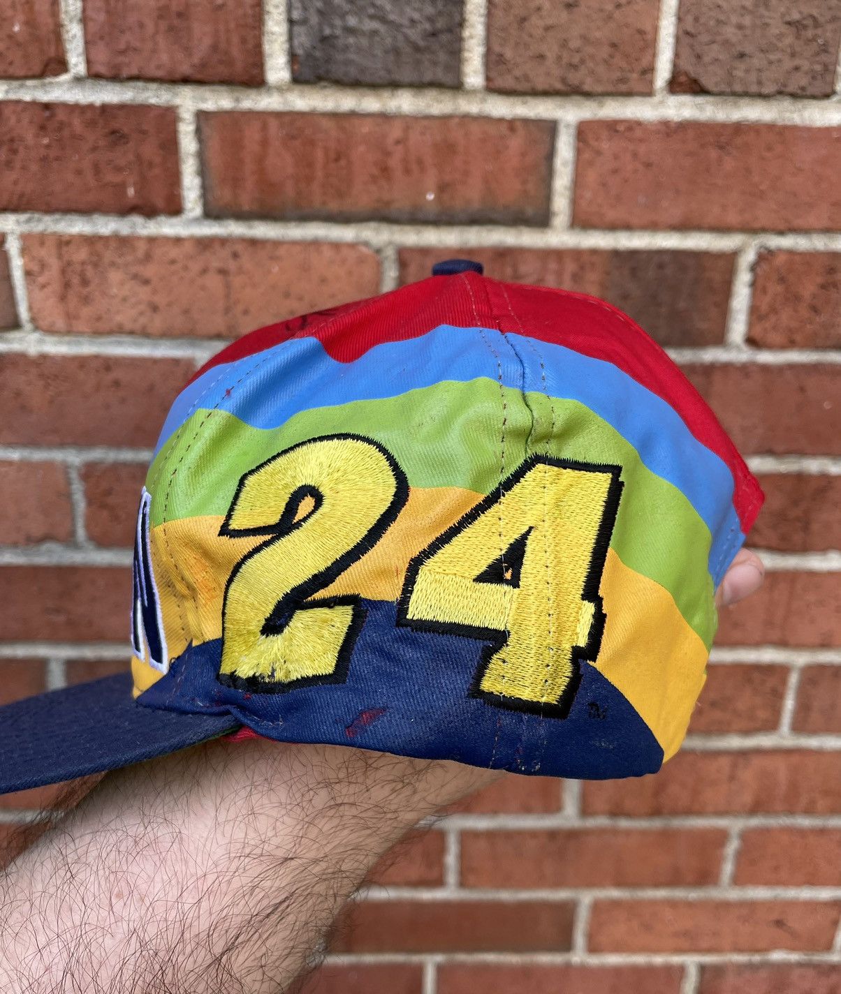 Chase Authentics vintage 90s chase racewear nascar #24 jeff Gordon snapback Size ONE SIZE - 7 Thumbnail