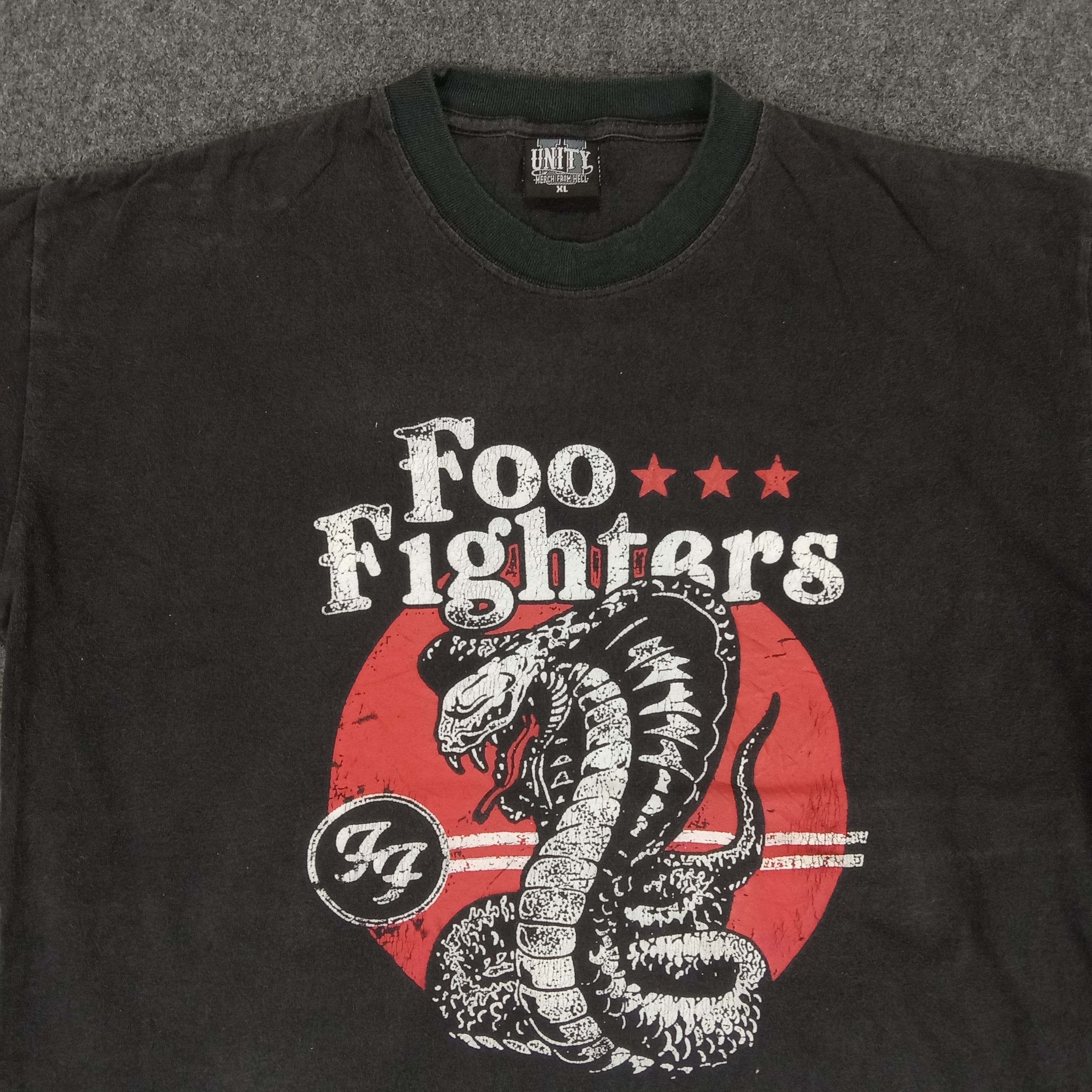 Vintage Foo Fighters American Rock Band Tour Tshirt Size US M / EU 48-50 / 2 - 2 Thumbnail