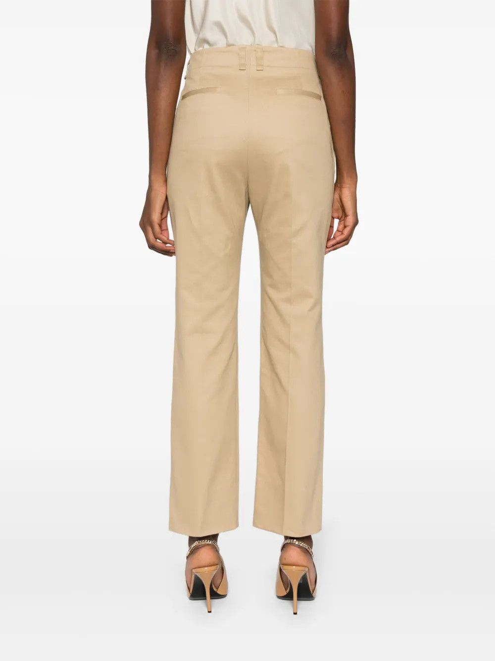 Saint Laurent Paris o1y0126 Casual Pant in Sand Size 26" / US 2 / IT 38 - 5 Thumbnail