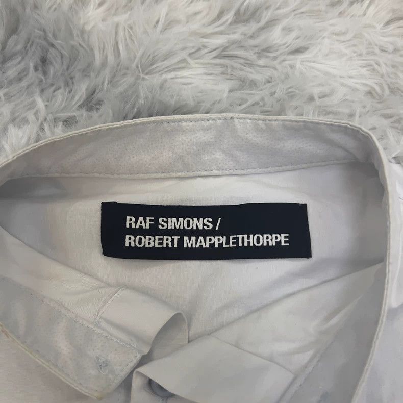 Raf Simons Raf Simons SS17 White Shirt with Graphic-2506 Size US M / EU 48-50 / 2 - 4 Thumbnail