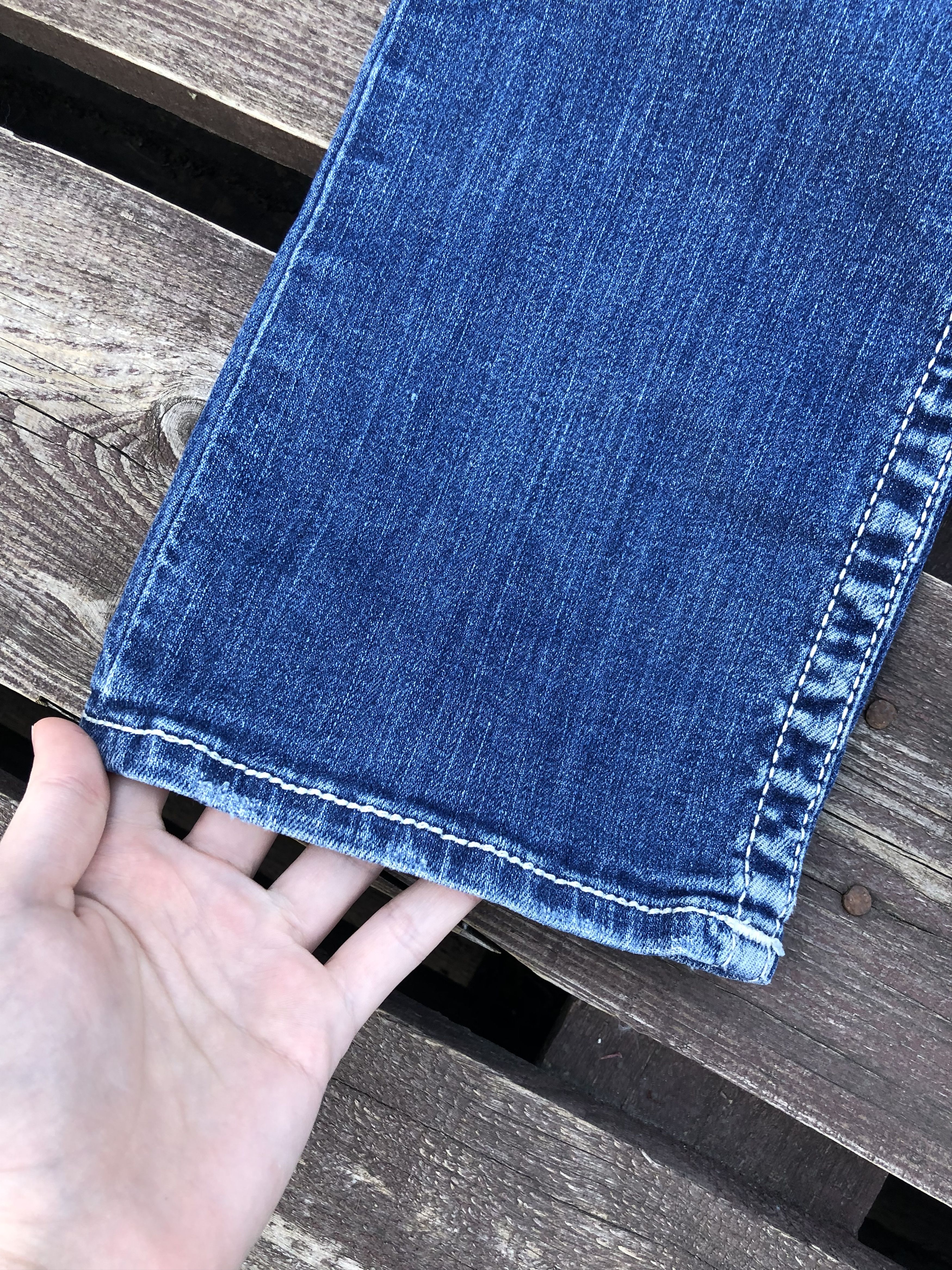 True Religion Vintage Y2K True Religion Straight Denim Jeans Size 28 Size 28" / US 6 / IT 42 - 9 Thumbnail