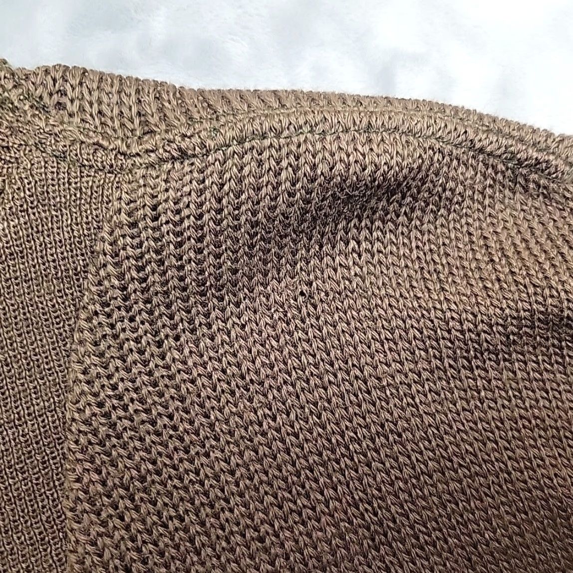 Vintage VINTAGE US Military Wool Sweater Mens M Brown Pullover Ilana Knitwear 90s Size US M / EU 48-50 / 2 - 4 Thumbnail