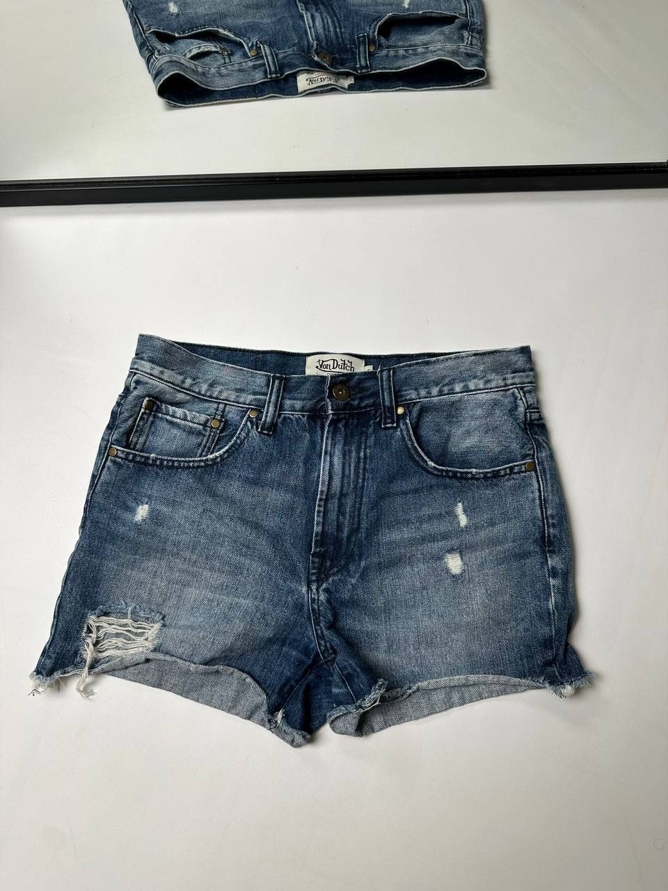Von Dutch Von Dutch Vintage Women’s Sexy Mini shorts Size 27" / US 4 / IT 40 - 1 Thumbnail