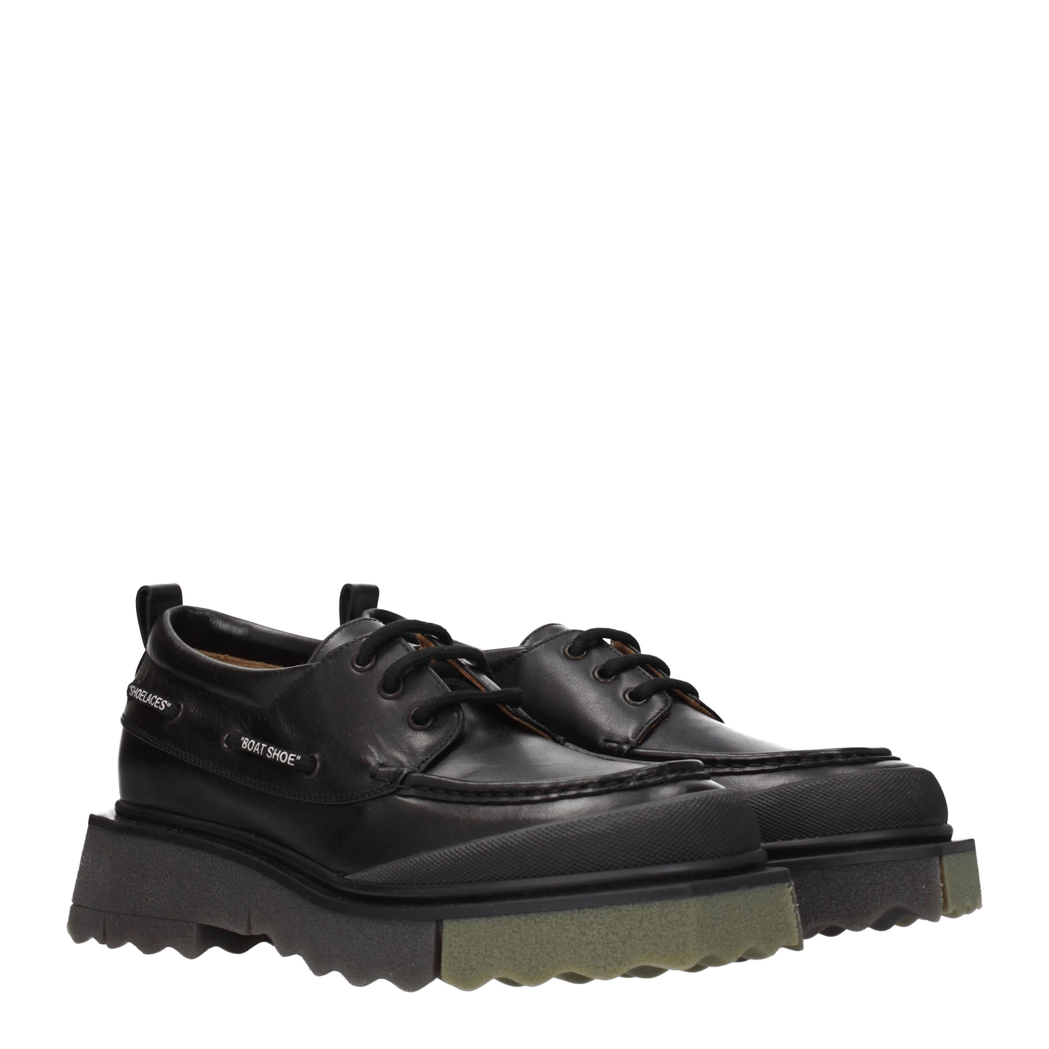 Off-White Lace ups in Leather Size US 9 / EU 42 - 1 Thumbnail